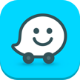 Logo do aplicativo Waze